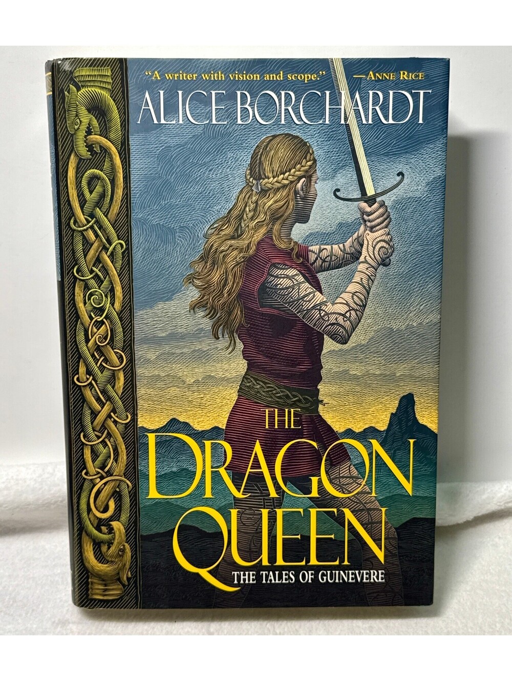 The Dragon Queen: The Tales of Guinevere by Alice Borchardt Hardcover Book